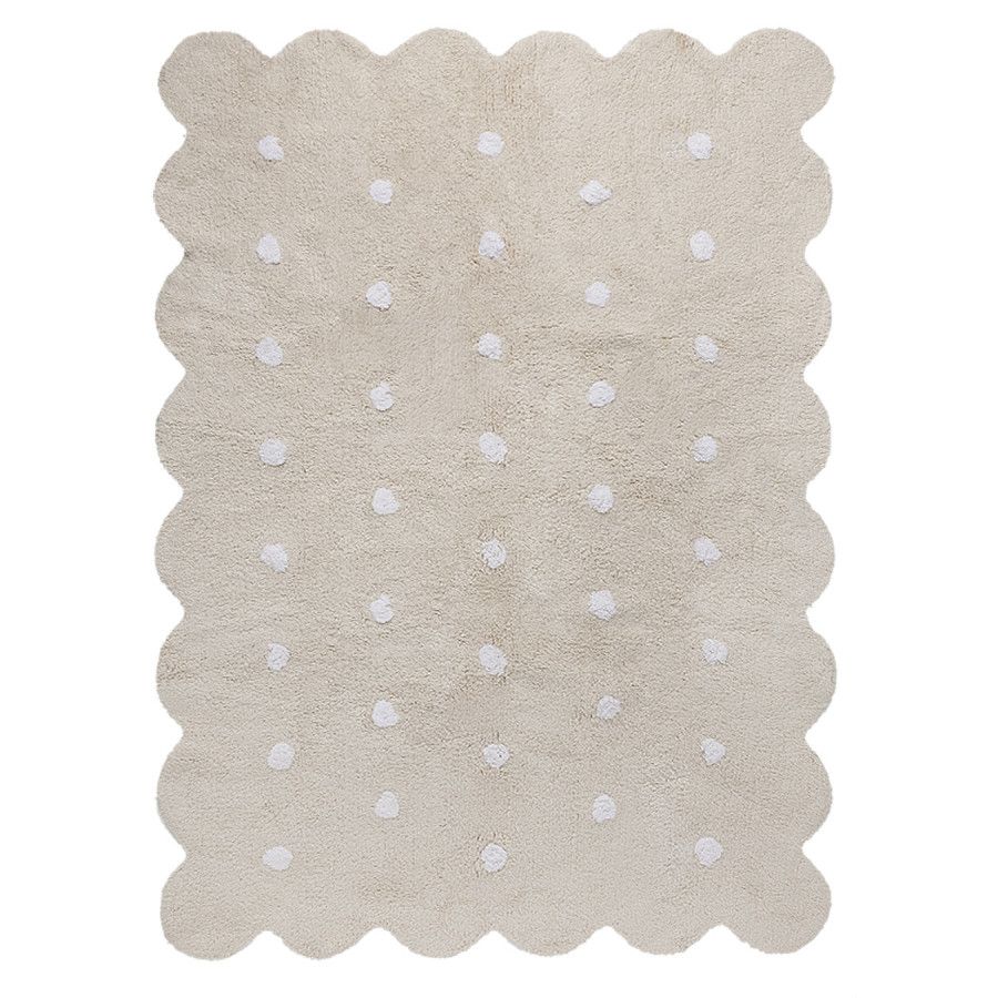 Lorena Canals Pro zvířata: Pratelný koberec Biscuit bílá, béžová 120x160 cm - ATAN Nábytek