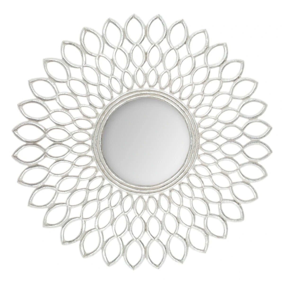 Atmosphera Dekorativní zrcadlo FLOWER, O 90 cm, dekorativní rám - EMAKO.CZ s.r.o.