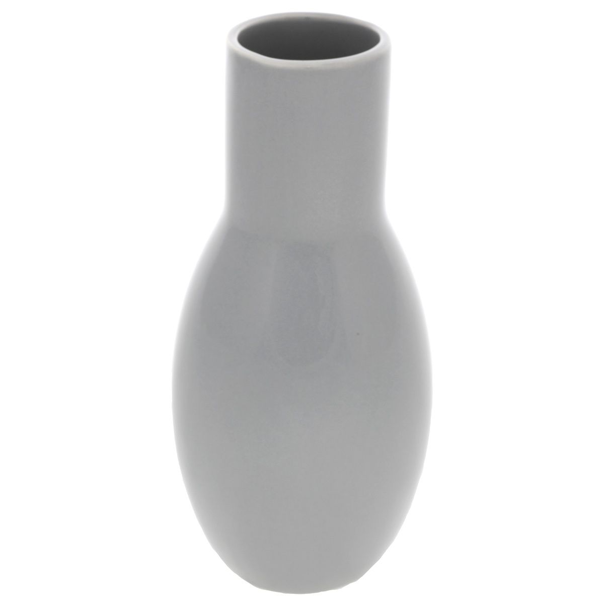 Keramická váza Belly, 9 x 21 x 9 cm, šedá - 4home.cz