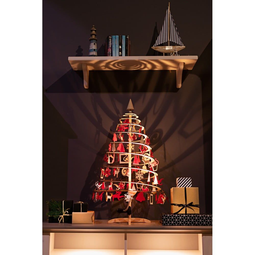 Dřevěný dekorativní vánoční stromek Spira Small, výška 85 cm - Bonami.cz