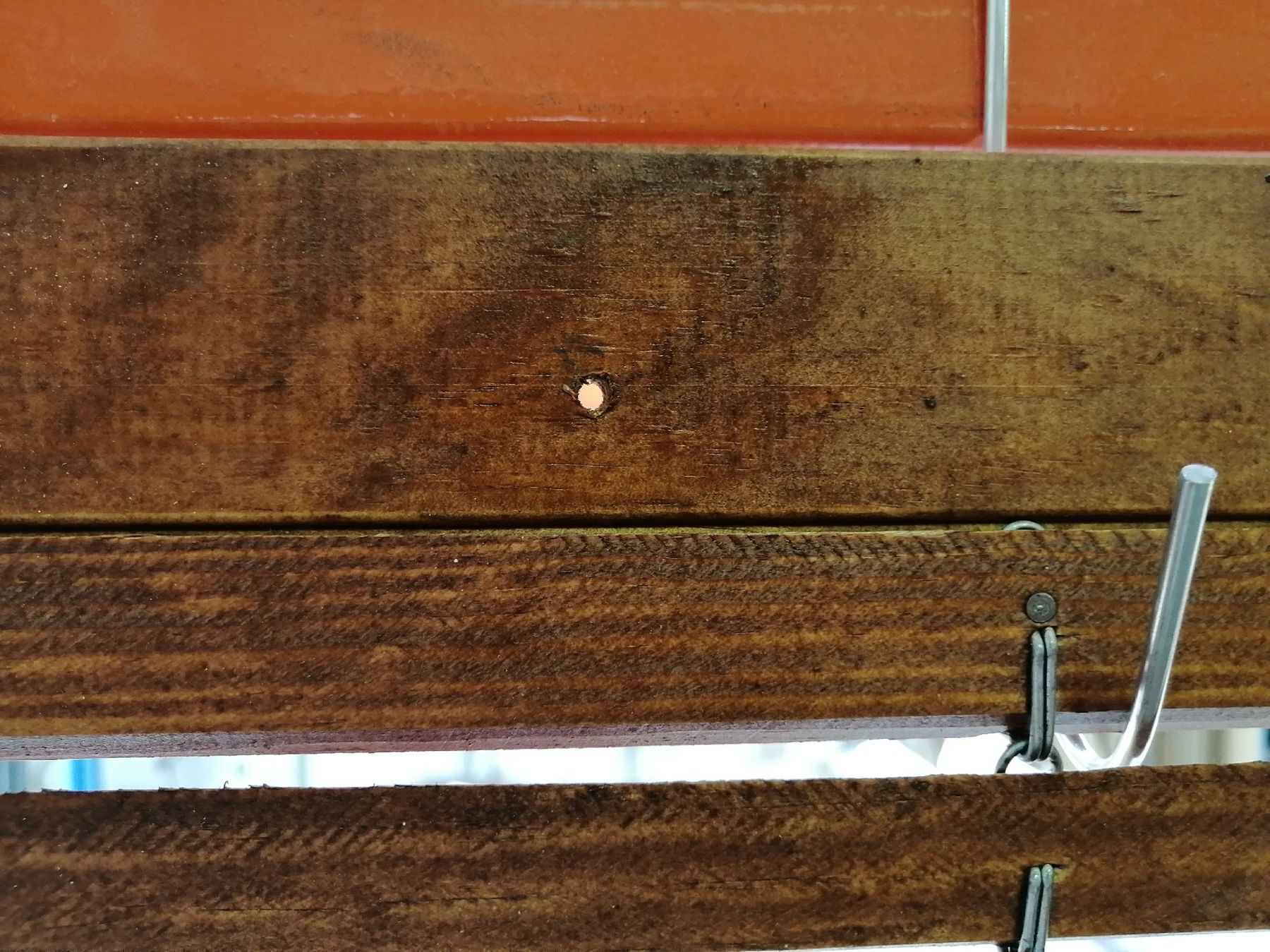 Vingo Dřevěná roleta - barva třešeň 150x217 cm s kazem - Vingo