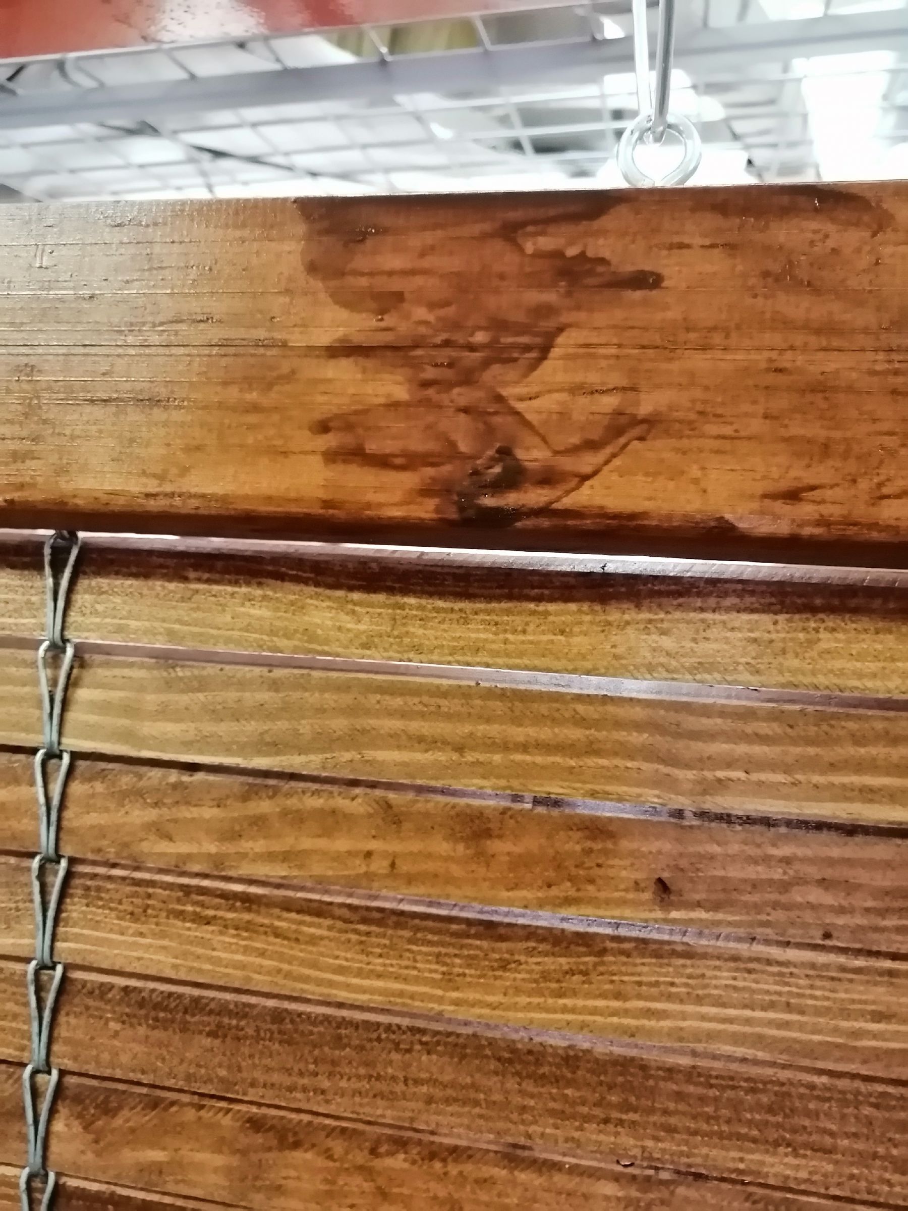 Vingo Dřevěná roleta - barva třešeň 120x248 cm s kazem - Vingo
