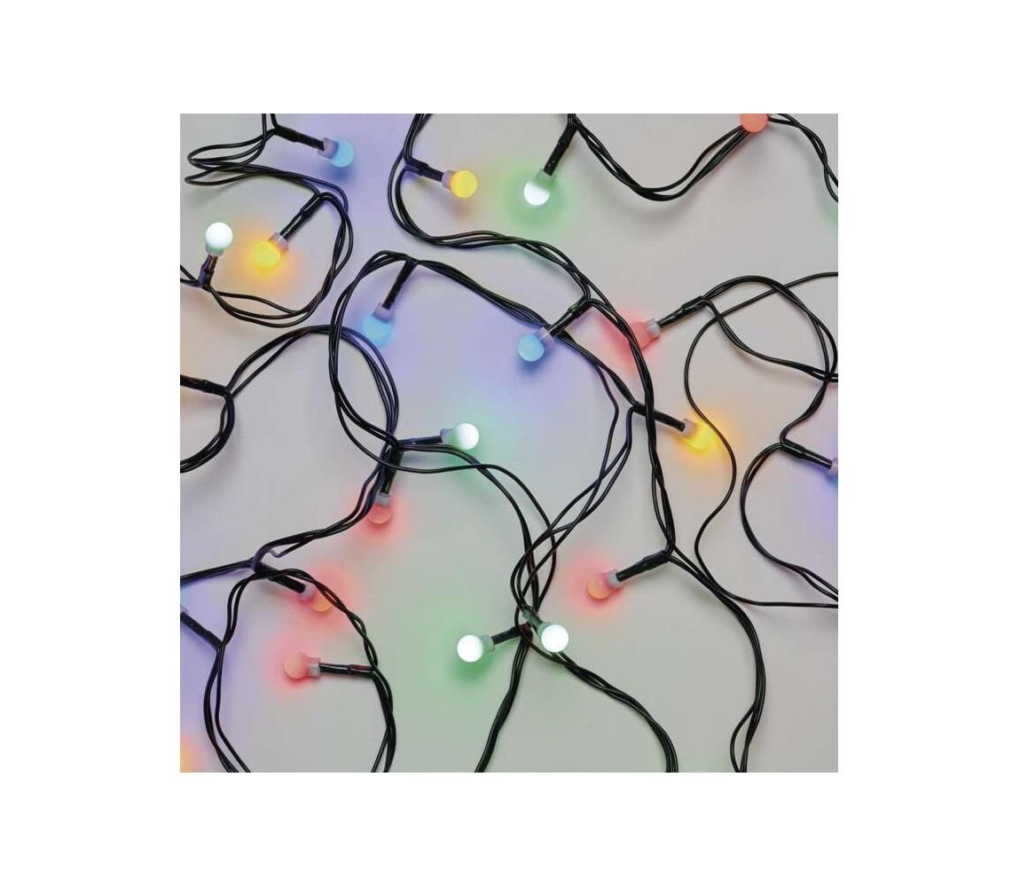  LED Vánoční venkovní řetěz 80xLED/8 módů 13m IP44 multicolor  -  Svět-svítidel.cz
