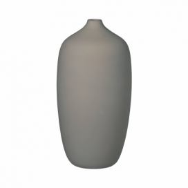 BLOMUS Váza keramická šedá 25cm ceola