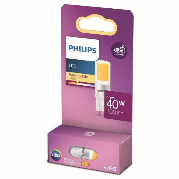 Philips 8719514303751 LED žárovka G9 3,2W/40W 400lm 2700K - Svítidla FEIM