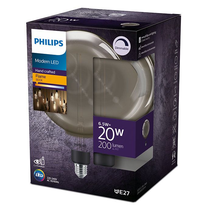 Philips Lighting 871951431539600 LED E27 tvar globusu 6.5 W = 25 W teplá bílá - Svítidla FEIM