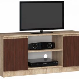 Ak furniture TV stolek Tonon 120 cm sonoma/venge