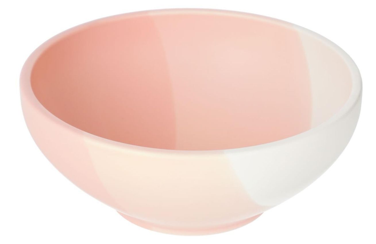 Růžová porcelánová mísa Kave Home Sayuri 24,3 cm - Designovynabytek.cz