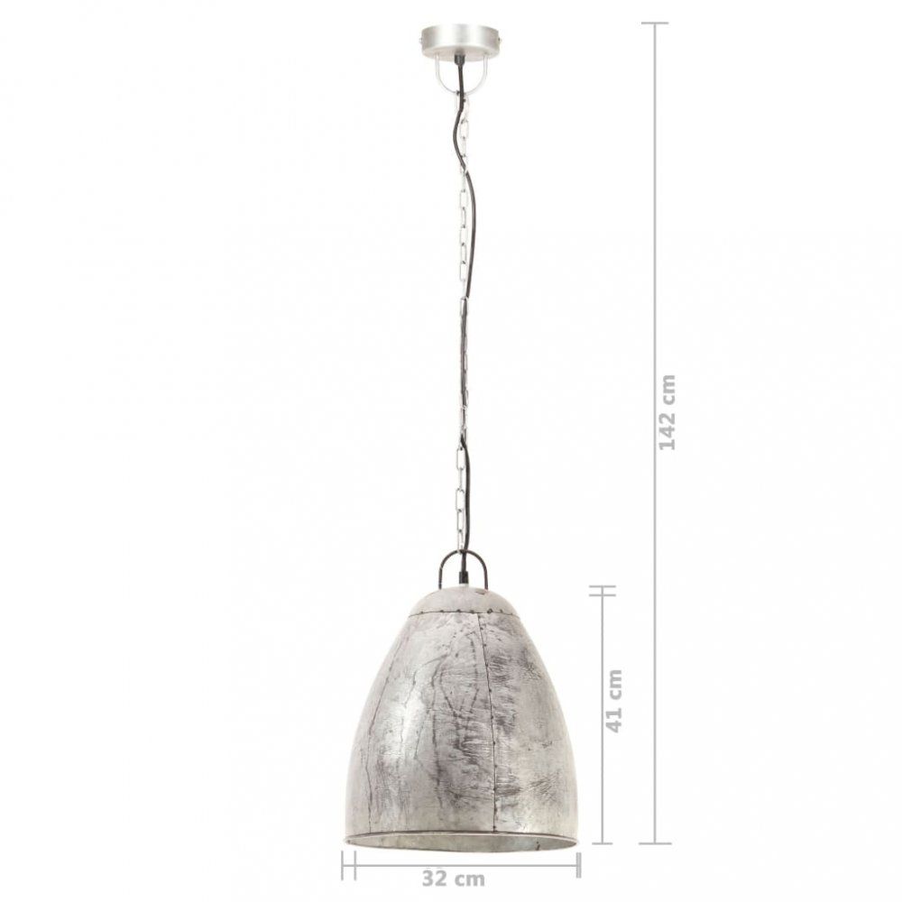 Závěsná lampa stříbrný kov Dekorhome 32 cm - DEKORHOME.CZ