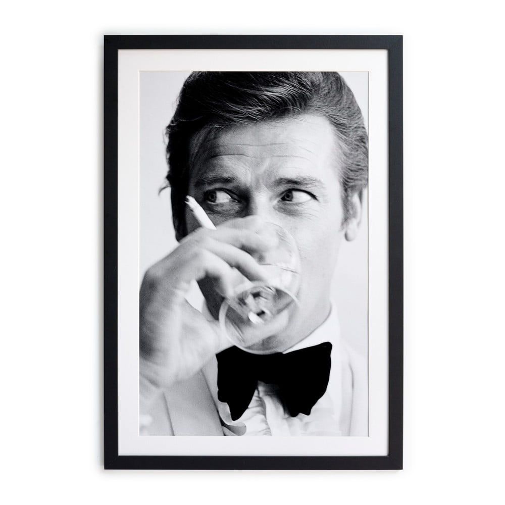Plakát v rámu 30x40 cm James Bond - Little Nice Things - Bonami.cz