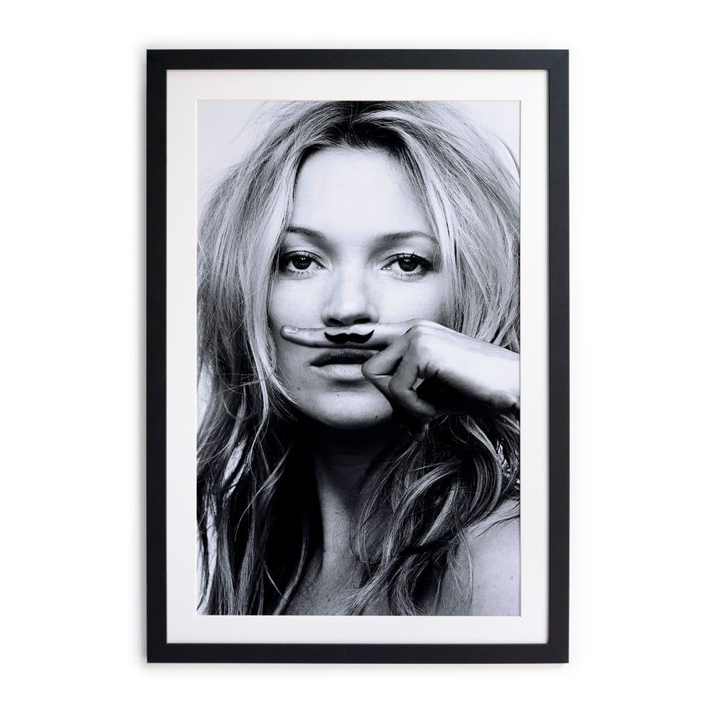 Plakát v rámu 30x40 cm Kate Moss - Little Nice Things - Bonami.cz
