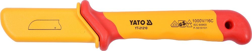 Yato Izolovaný nůž elektrikářský 50 x 180 mm VDE - HARV.cz