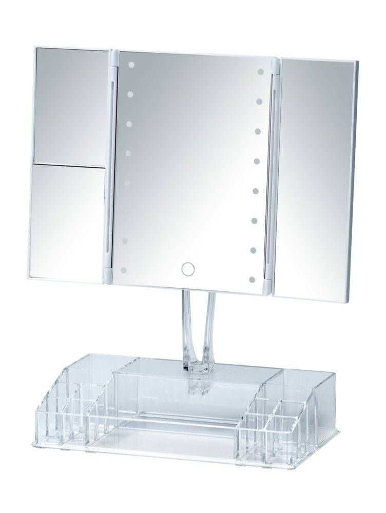 Kosmetické zrcadlo s organizátorem FANANO LED, Wenko - EMAKO.CZ s.r.o.