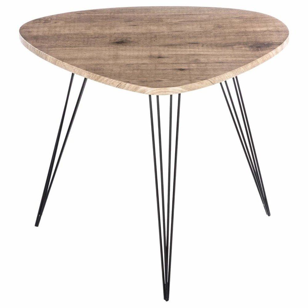 Konferenční stolek s dřevěným efektem, příležitostný stůl s Atmosphera Createur d\'intérieur - EMAKO.CZ s.r.o.