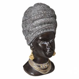 Atmosphera Dekorativní figurka AFRICAN WOMAN, 28 cm