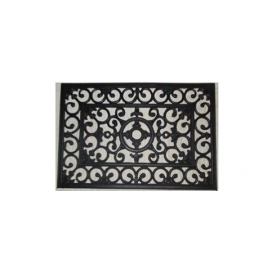 Home Elements Gumová rohožka černá 40 x 60 cm