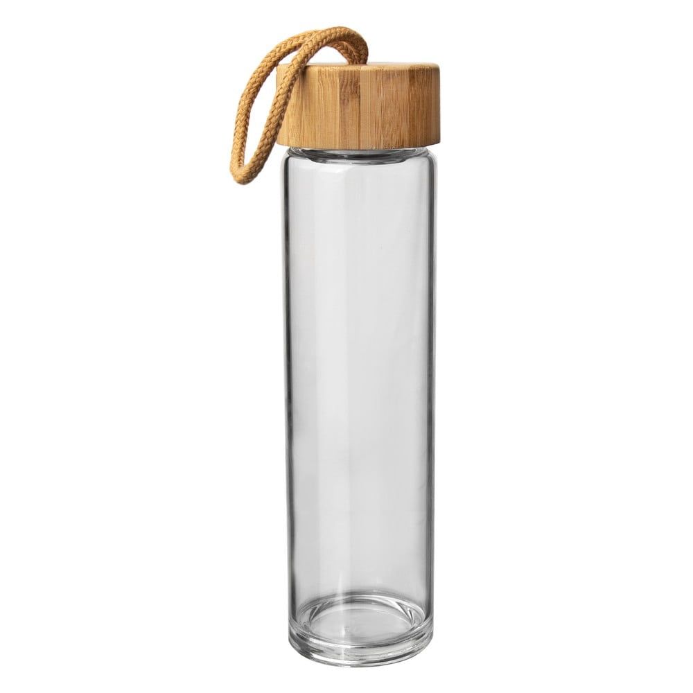 Skleněná láhev na vodu s bambusovým víčkem Orion, 500 ml - Bonami.cz