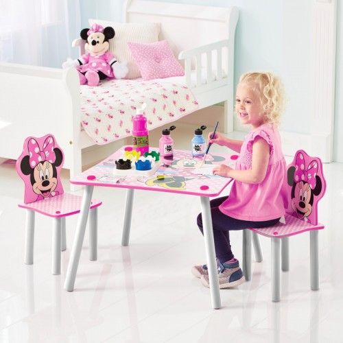 Dětský stůl s židlemi Myška Minnie - bH  - M-byt