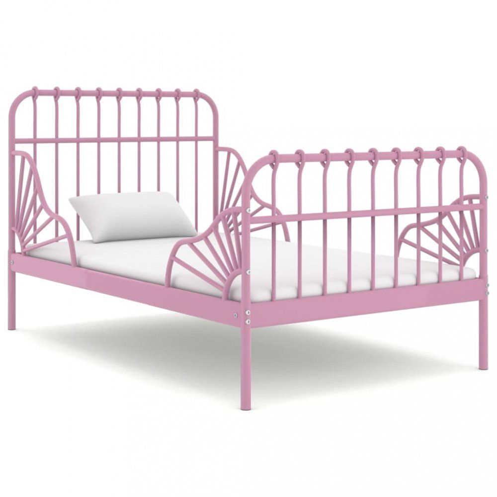 Dětská rostoucí postel 80x130/200 Dekorhome Růžová - DEKORHOME.CZ