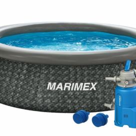 Marimex | Bazén Marimex Tampa 3,05x0,76 m s pískovou filtrací - motiv RATAN | 19900110 Marimex