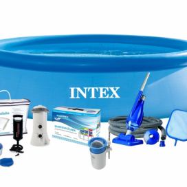 Intex | Bazén Tampa 4,57x1,22 m s kartušovou filtrací a příslušenstvím | 19900042