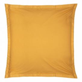 Atmosphera Bavlněný povlak na polštář, 63 x 63 cm, žlutý