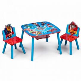 Dětský dřevěný stůl s židlemi Disney - bH