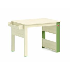 Dětský stolek Fairy - dub světlý/zelená