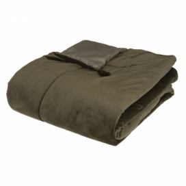 Atmosphera Běhoun na postel, khaki, polyester, 80 x 180 cm
