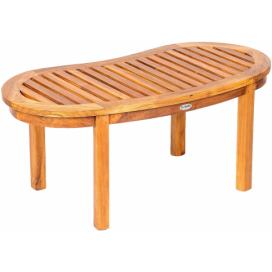 DEOKORK Zahradní teakový stolek FABIO