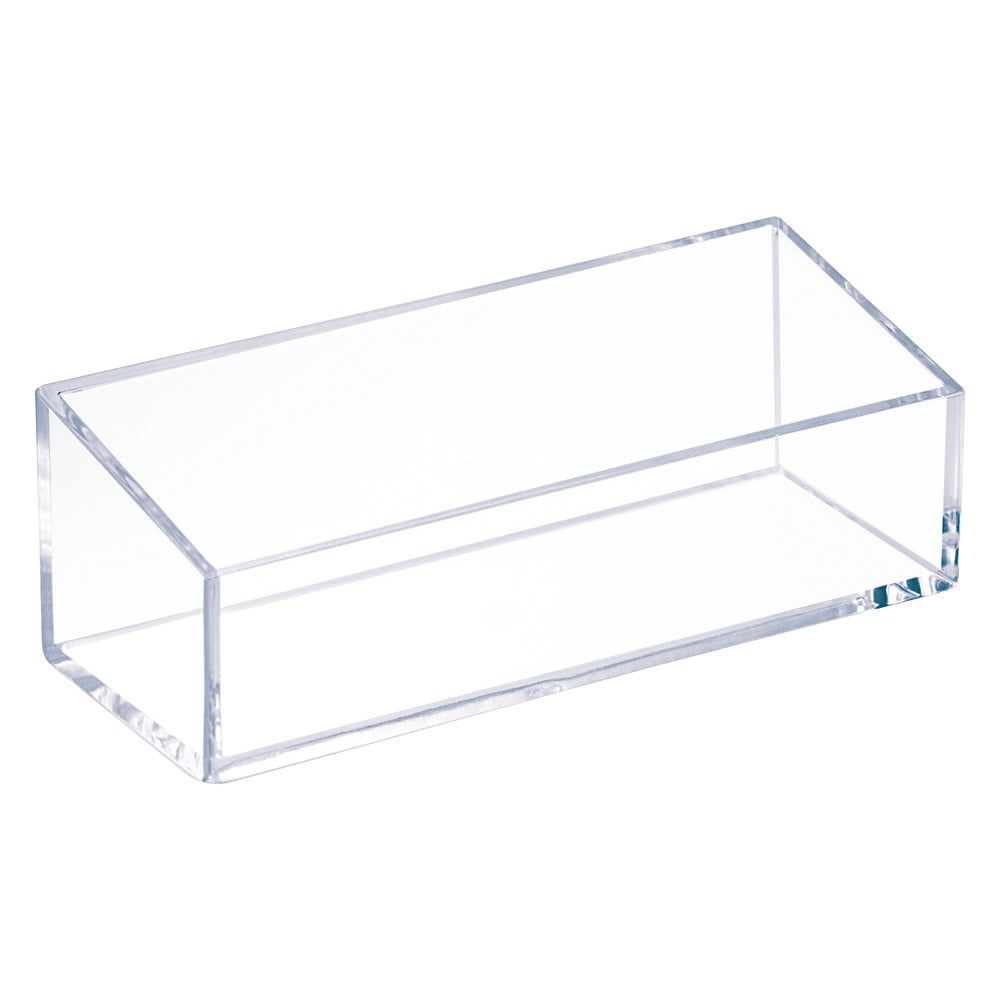 Průhledný stohovatelný box iDesign Clarity, 15 x 6 cm - Bonami.cz