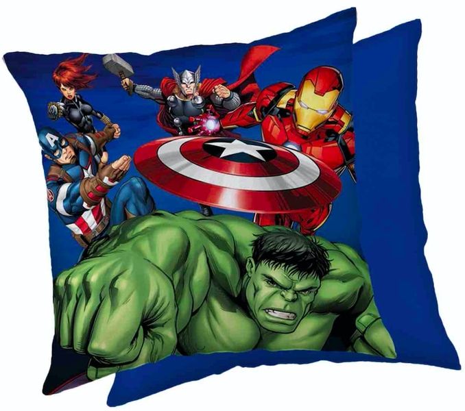 Jerry Fabrics polštářek Avengers Heroes 02 35x35 cm - POVLECENI-OBCHOD.CZ