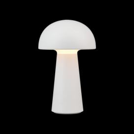 Trio R52176101 LED zahradní stolní svítidlo Lennon 1x2W | 180lm | 3000K | IP44 | - 3 fázové stmívání, USB, bílá