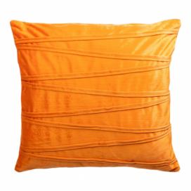 Oranžový dekorativní polštář JAHU collections Ella, 45 x 45 cm Bonami.cz