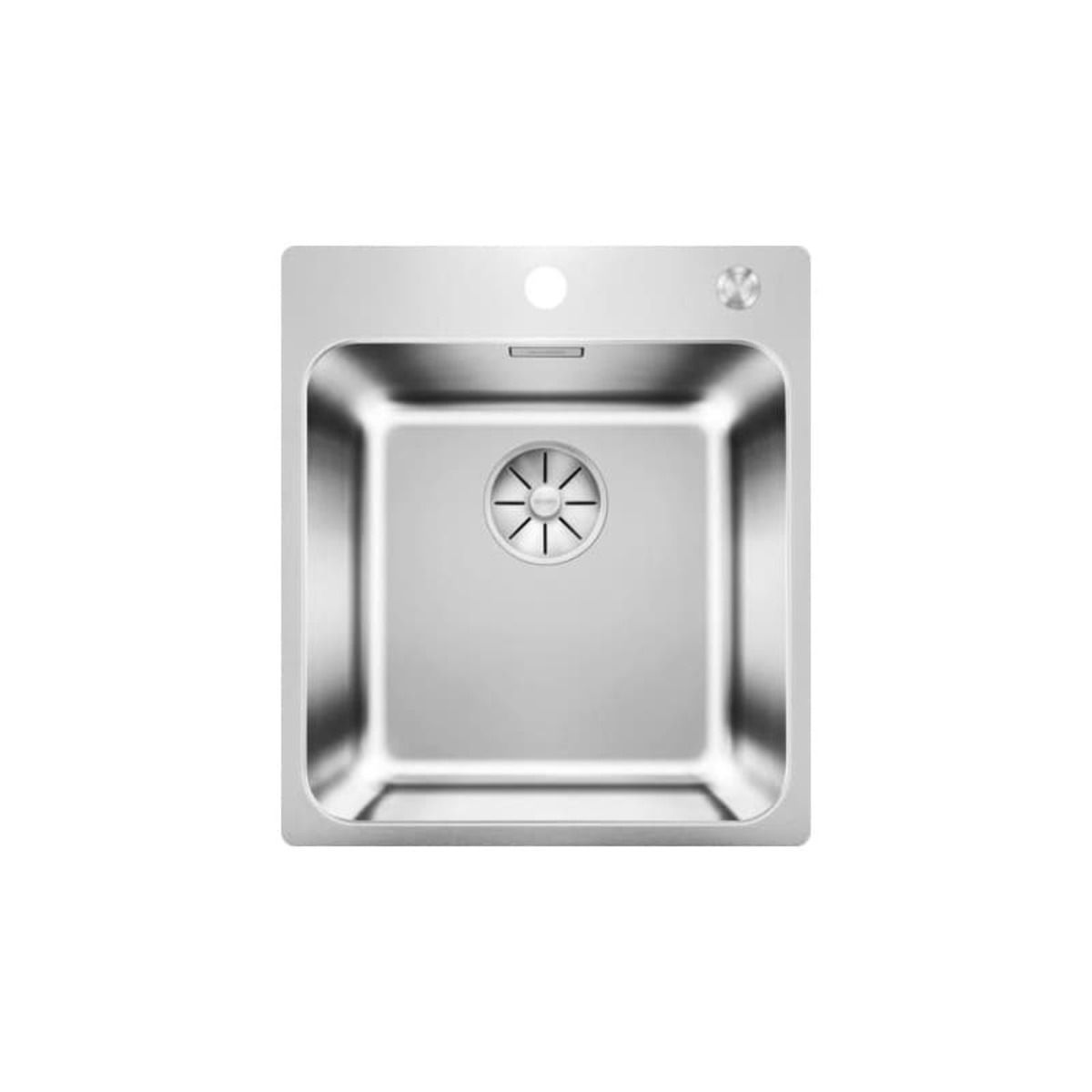 Dřez Blanco Solis 400-IF/A, Push Control, kartáčovaný 526119 - Siko - koupelny - kuchyně