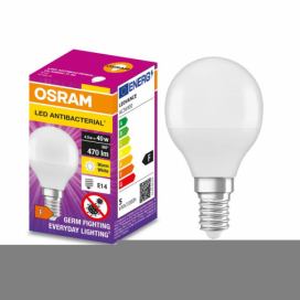 Osram LED Antibakteriální žárovka P40 E14/4,9W/230V 2700K - Osram 