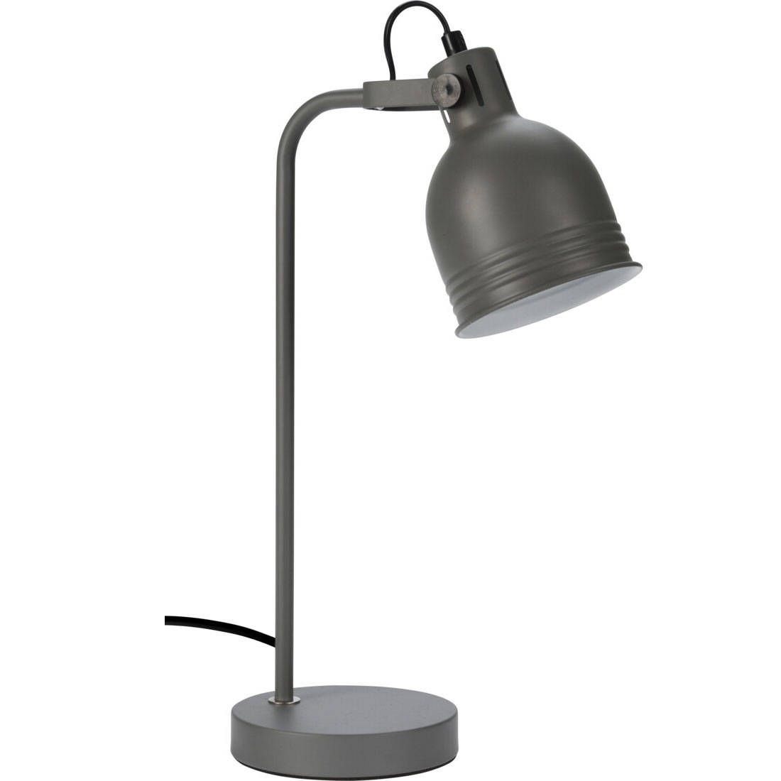 Home Styling Collection Stolní lampa v loftovým stylu, šedý, výška 42 cm - EMAKO.CZ s.r.o.