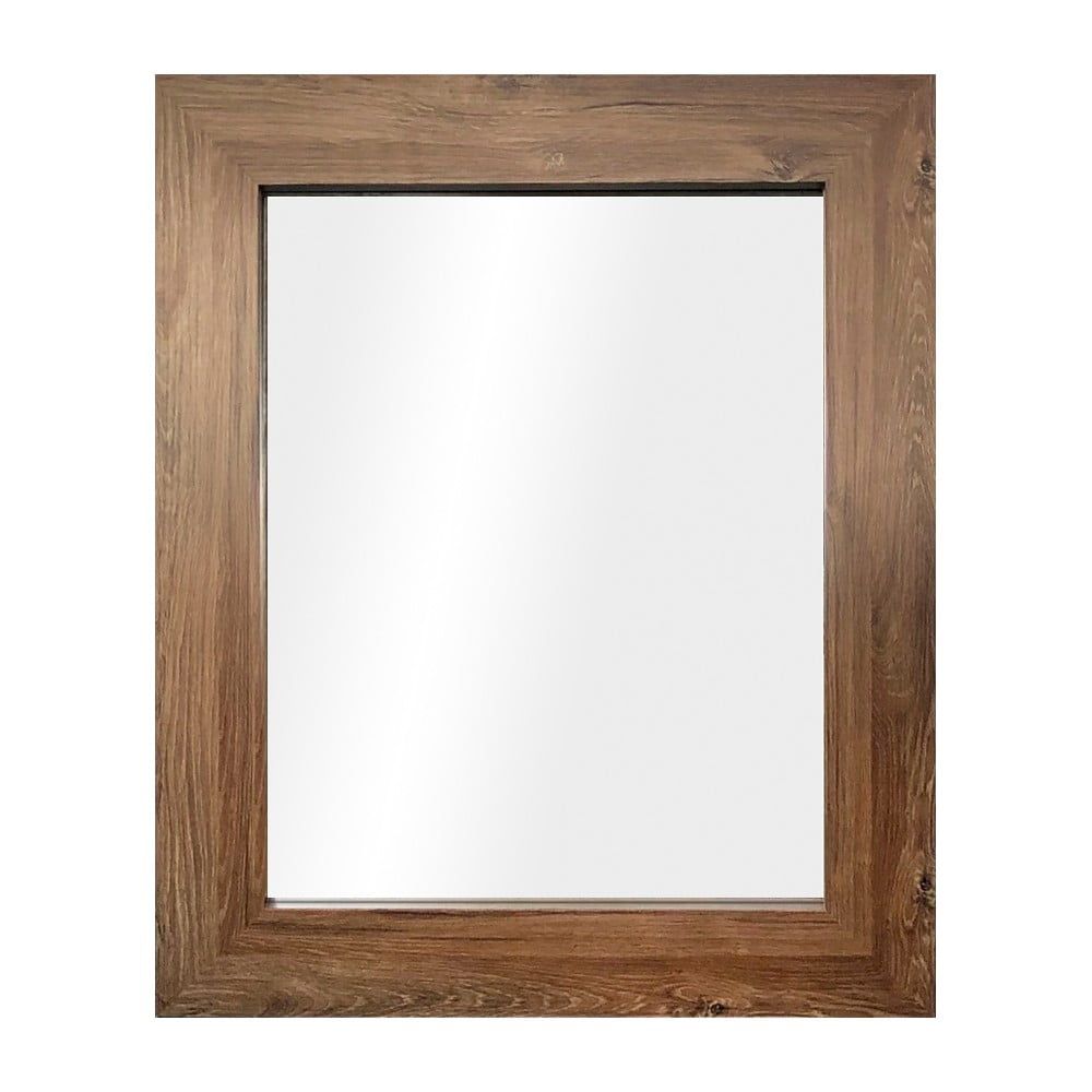 Nástěnné zrcadlo v hnědém rámu Styler Jyvaskyla, 60 x 86 cm - Bonami.cz