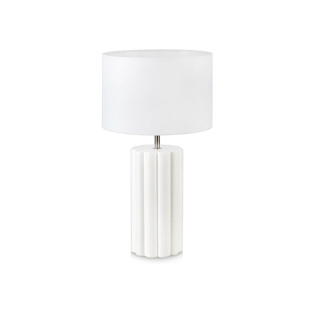 Bílá stolní lampa Markslöjd Column, výška 44 cm - Bonami.cz