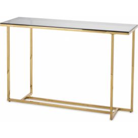 Konzolový stolek zlatý 131320 Mdum