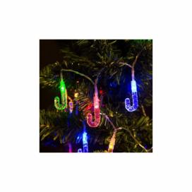  LED Vánoční řetěz 20xLED 2,25m multicolor hůlka 