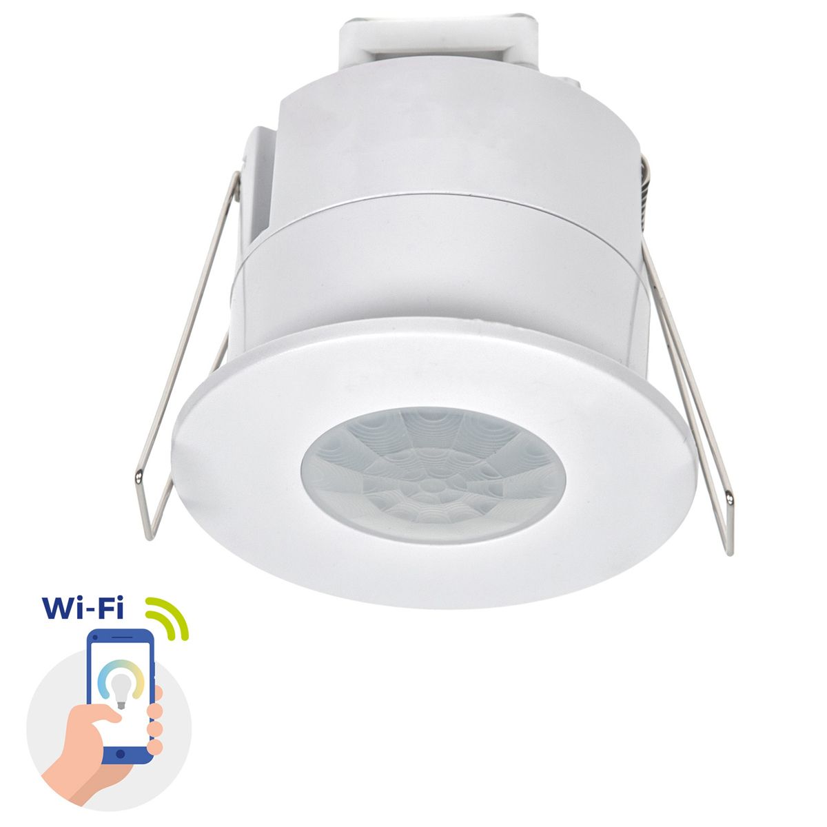 Stropní vestavný senzor pohybu pro svítidla smart Tuya Wifi PIR R01, Tuya - WOJ+05783 - Wojnarowscy - A-LIGHT s.r.o.
