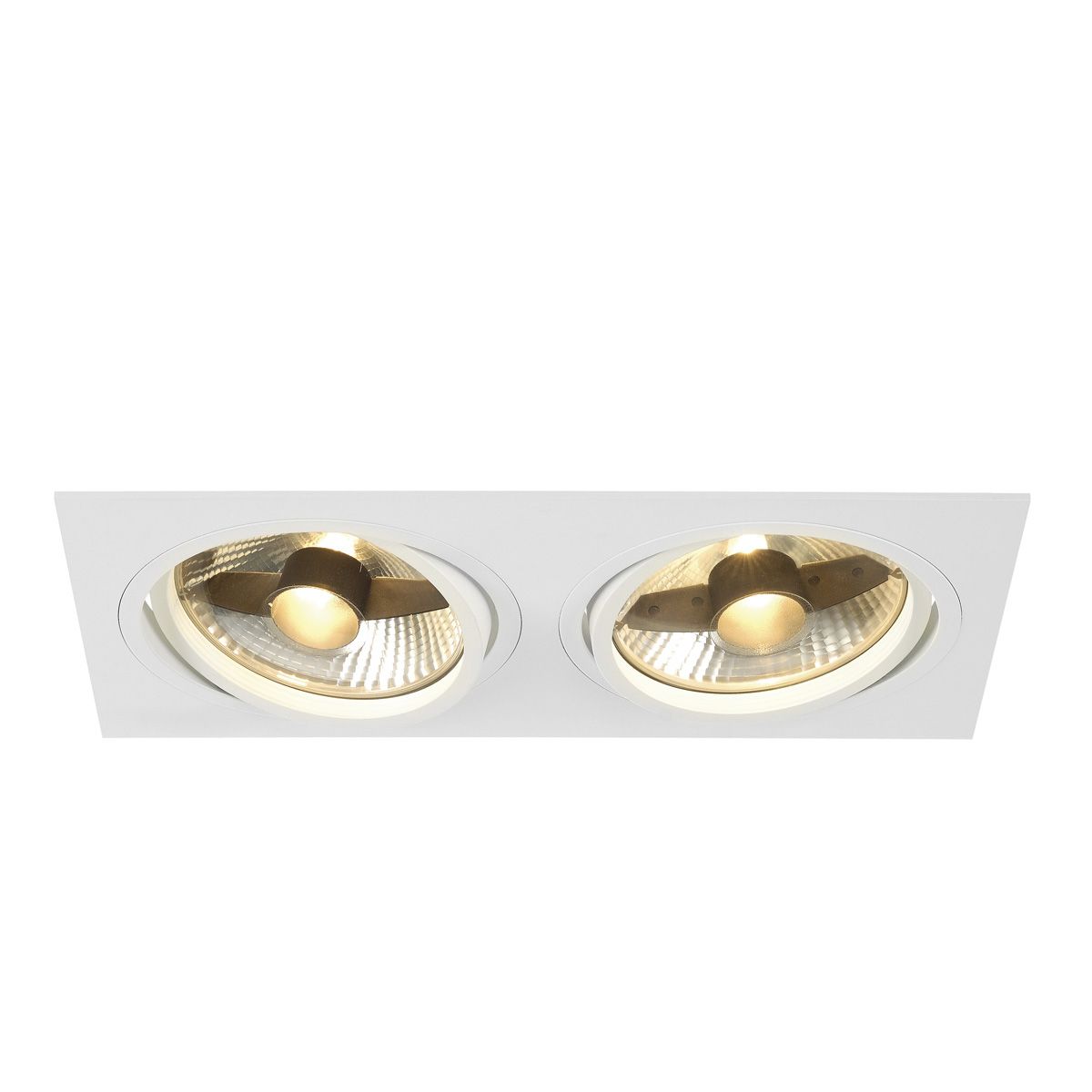 Stropní vestavné svítidlo LED NEW TRIA SQUARE LED 2x75W - 113841 - Big White - A-LIGHT s.r.o.