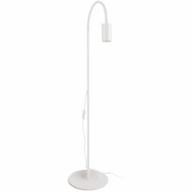 LED stojací lampa ve stříbrné barvě (výška 140 cm) Padua – Trio