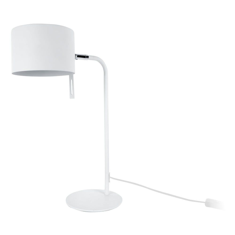 Bílá stolní lampa Leitmotiv Shell, výška 45 cm - Bonami.cz