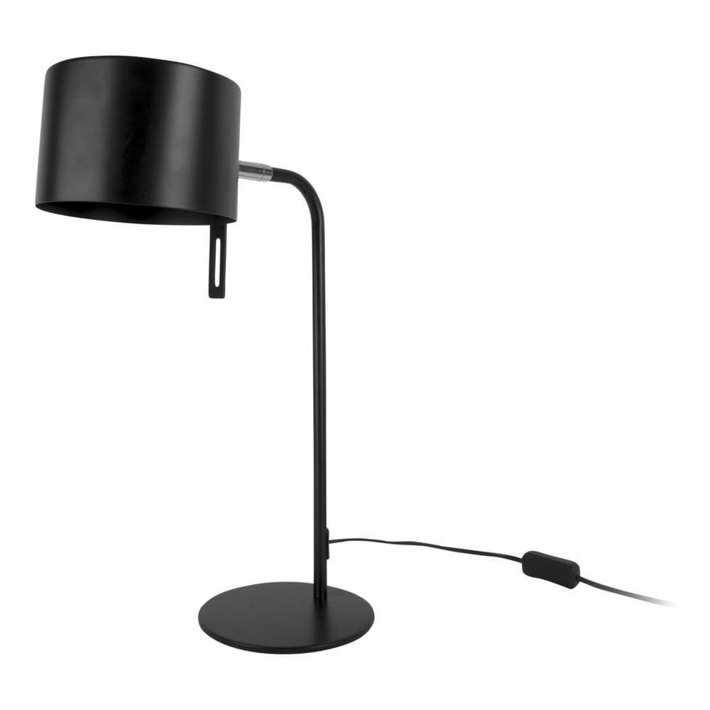 Černá stolní lampa Leitmotiv Shell, výška 45 cm - Bonami.cz