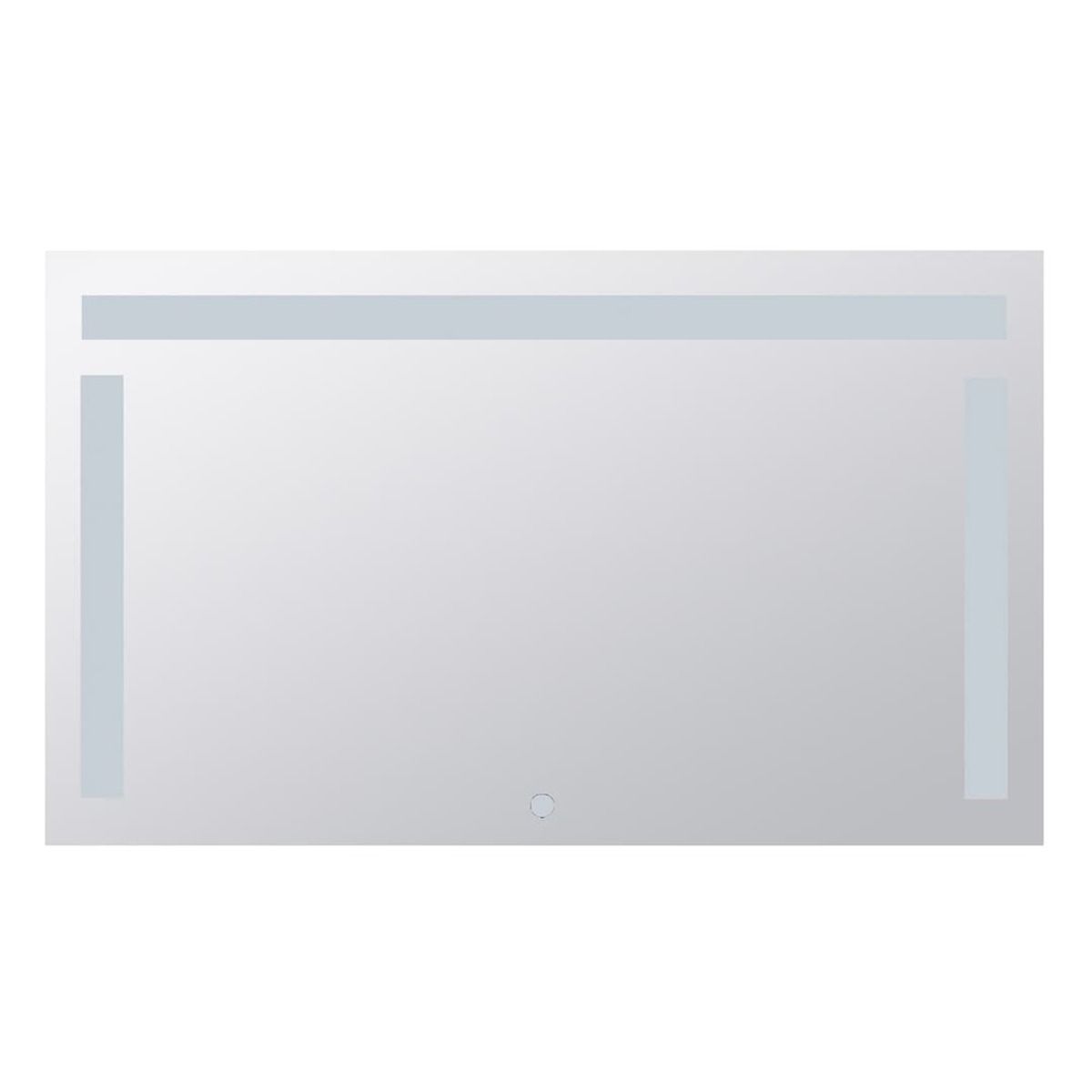Zrcadlo Bemeta s osvětlením a dotykovým senzorem hliník/sklo 101401137 - Siko - koupelny - kuchyně