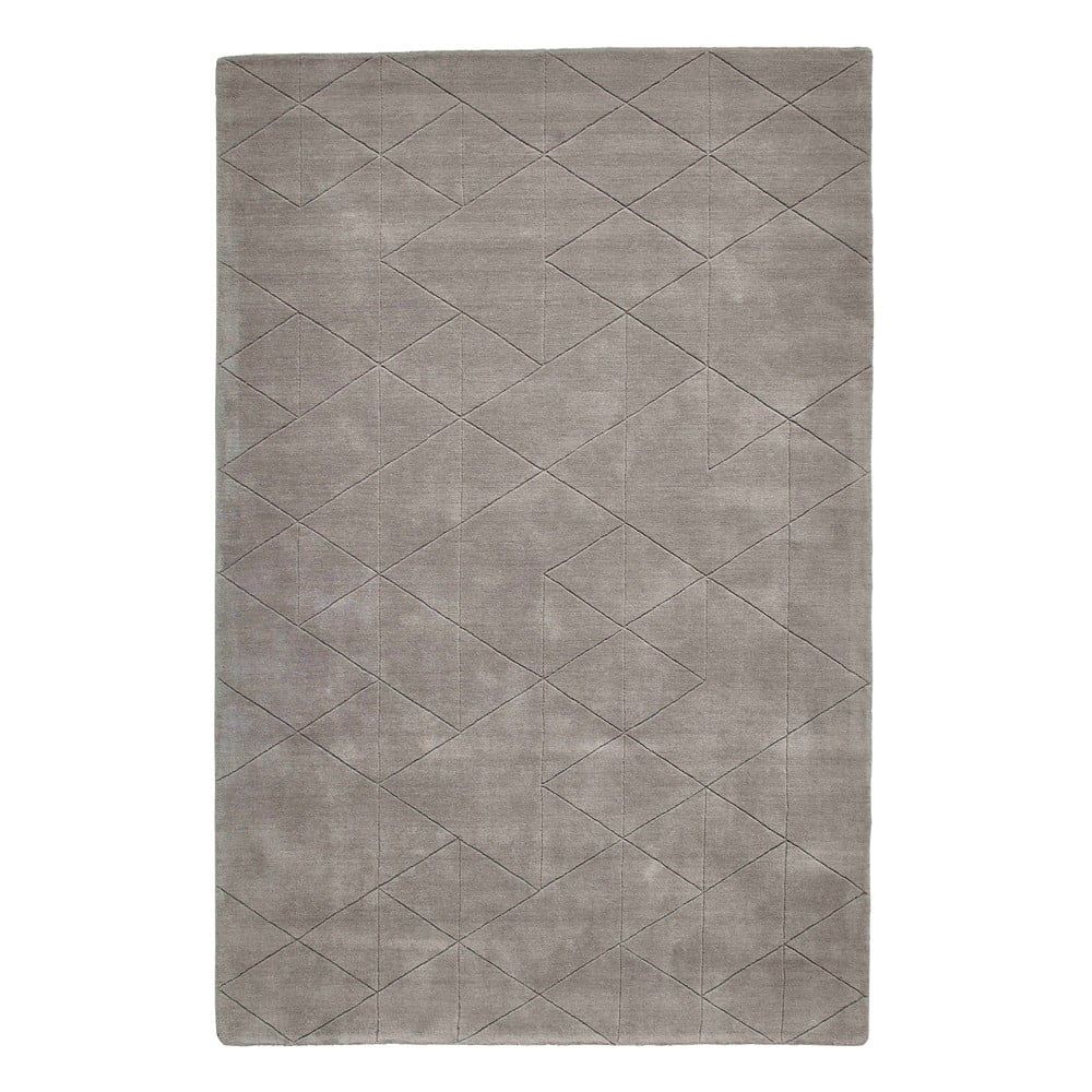 Šedý vlněný koberec Think Rugs Kasbah, 120 x 170 cm - Bonami.cz
