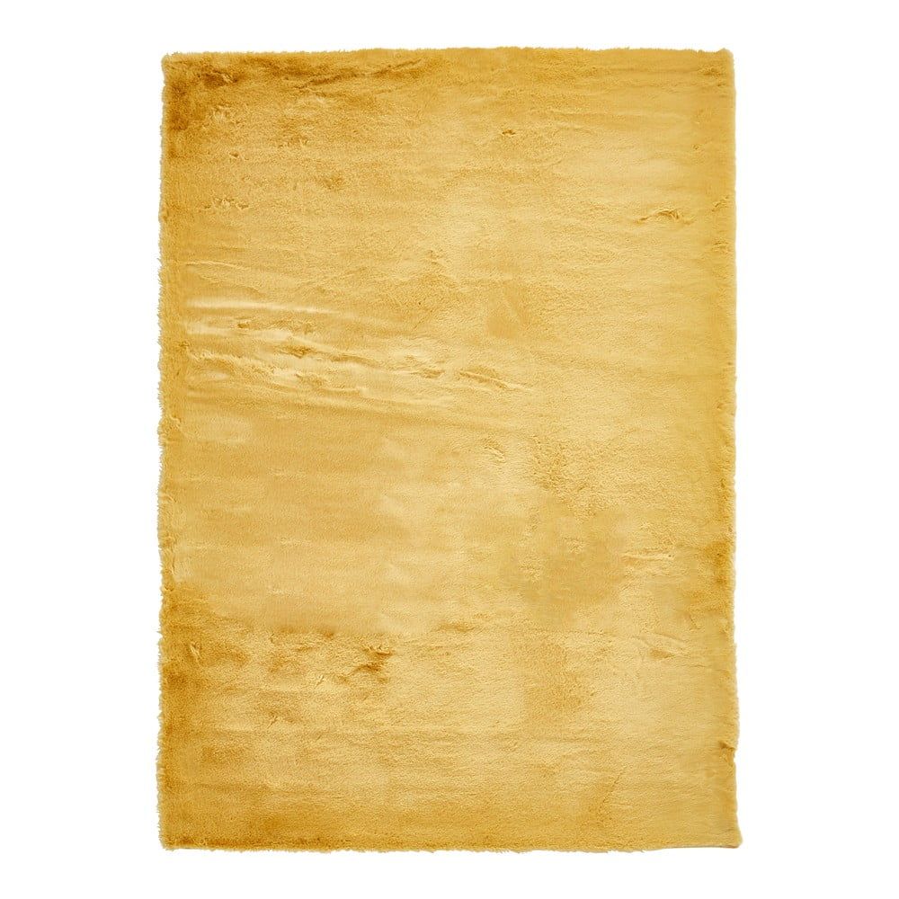 Žlutý koberec Think Rugs Teddy, 120 x 170 cm - Bonami.cz
