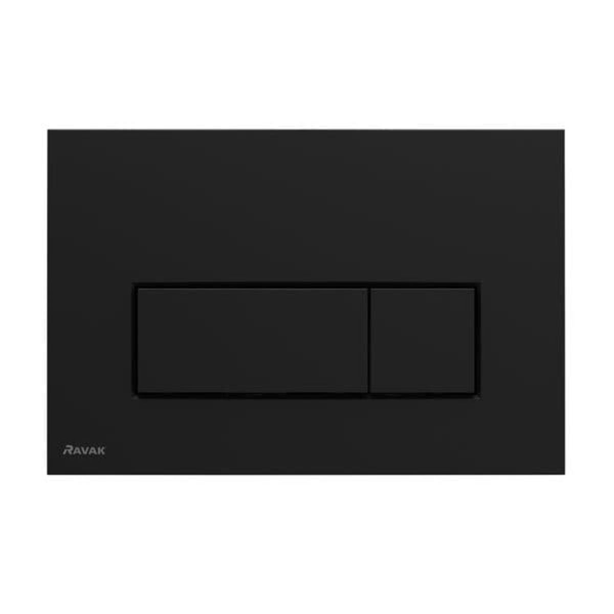 Ovládací tlačítko Ravak Uni Slim plast Černá X01744 - Siko - koupelny - kuchyně